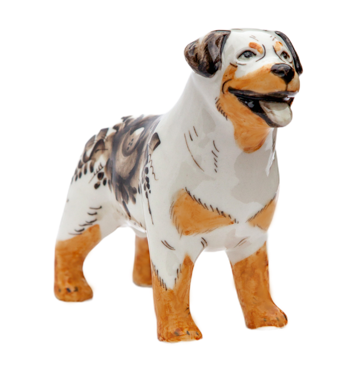 Multicolor Rottweiler Ротвейлер триколор / Rottweiler multi-coloured gzhel (Tricolor ...